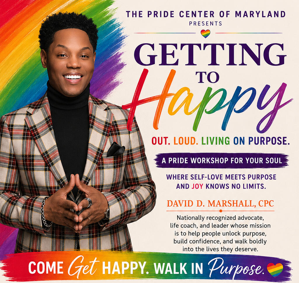 Getting To Happy: Celebrating PRIDE Wed., June 10, 2026 3 - 5 PM